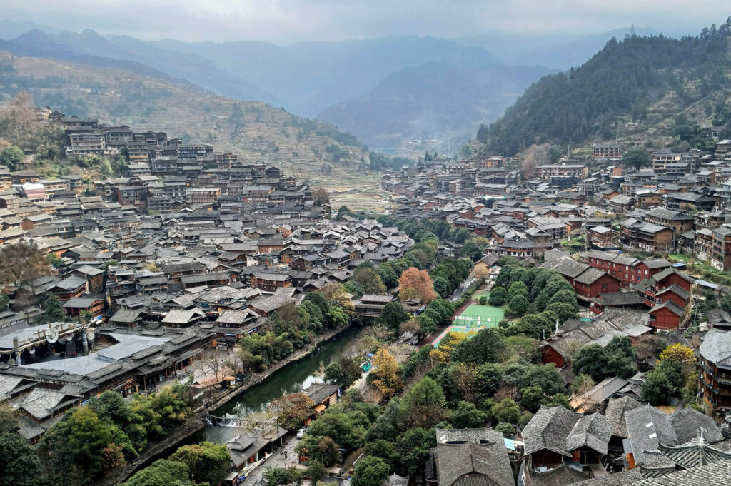 Xijiang from above