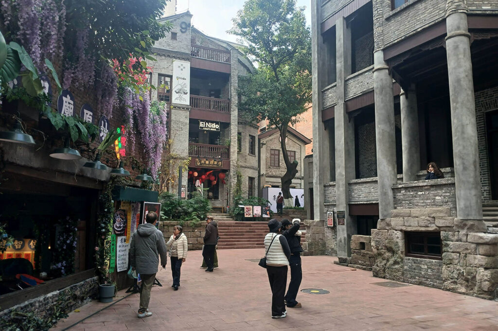 Historic block in Chongqing