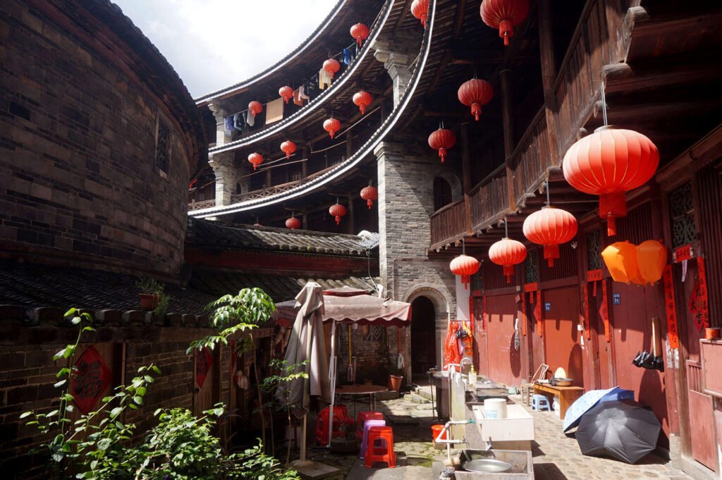 Fujian Tulou from the inside
